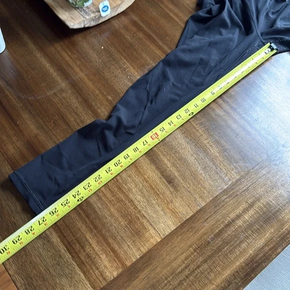 Athleta Black Ultra High Rise Leggings large - Picture 7 of 7